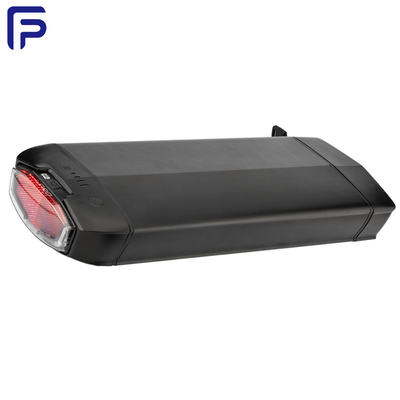 36V 17.5Ah  Electric Bicycle Battery Aluminum Barrel Plastic Front  Rear